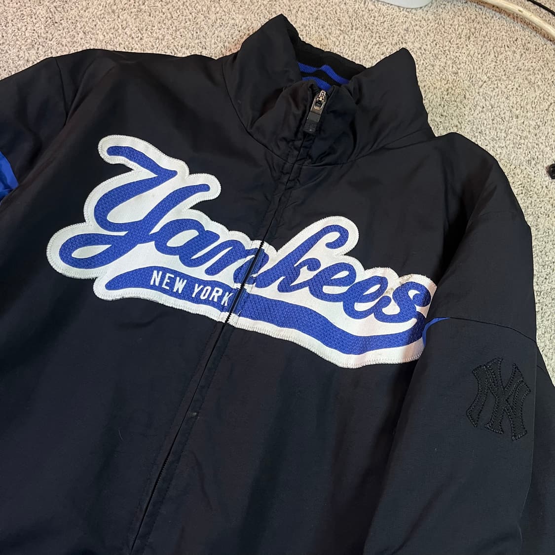 MLB 엠엘비 뉴욕 양키스 빅로고 점퍼 상품이미지2