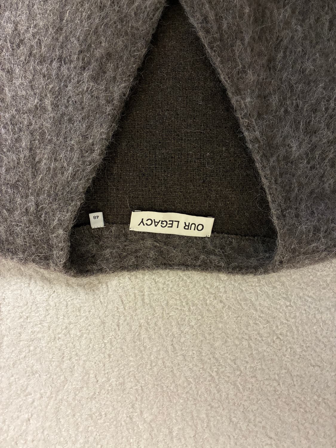 아워레가시 모헤어 가디건 사이즈 48 상품이미지4