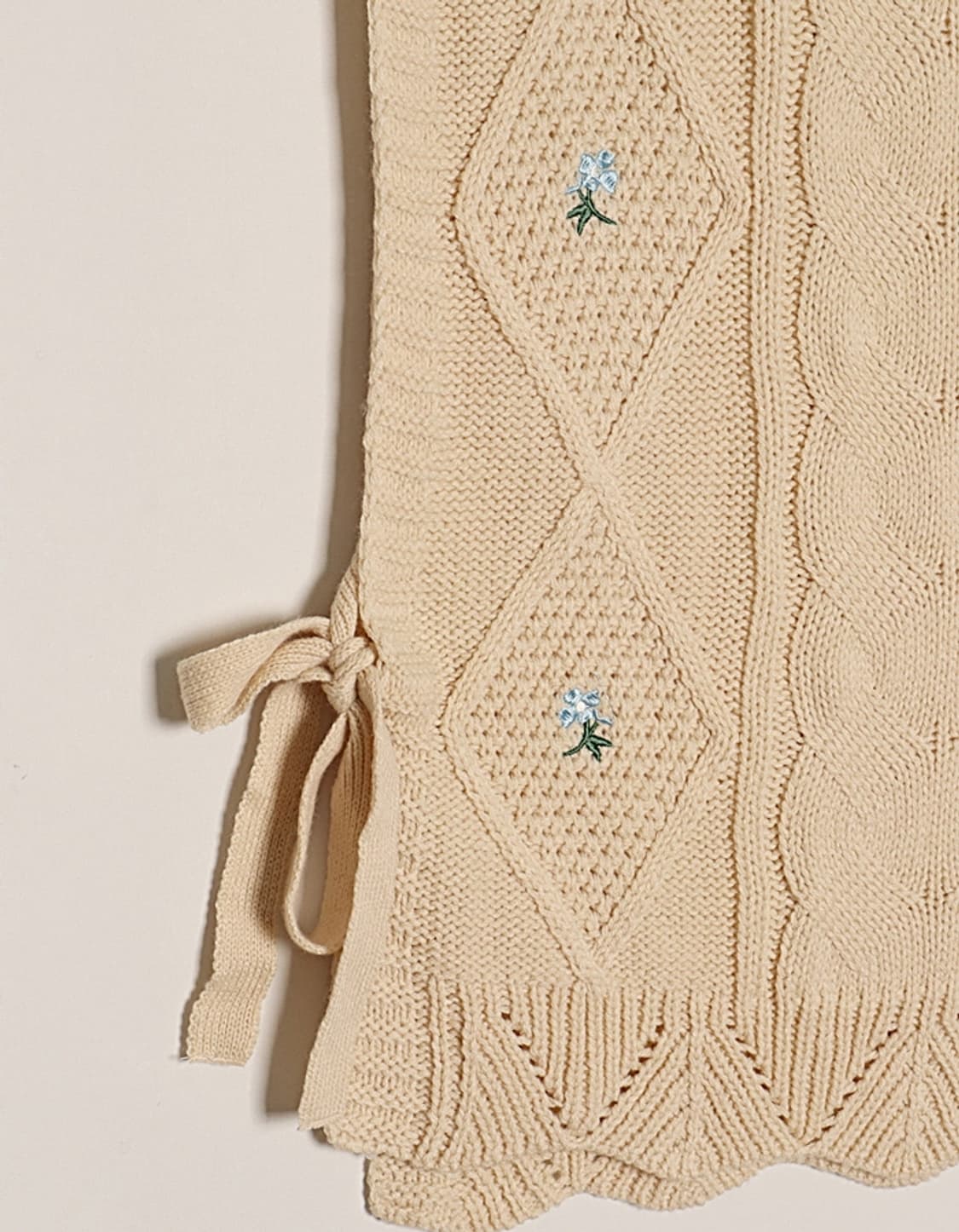Samansa Mos2 Knit Vest 상품이미지4