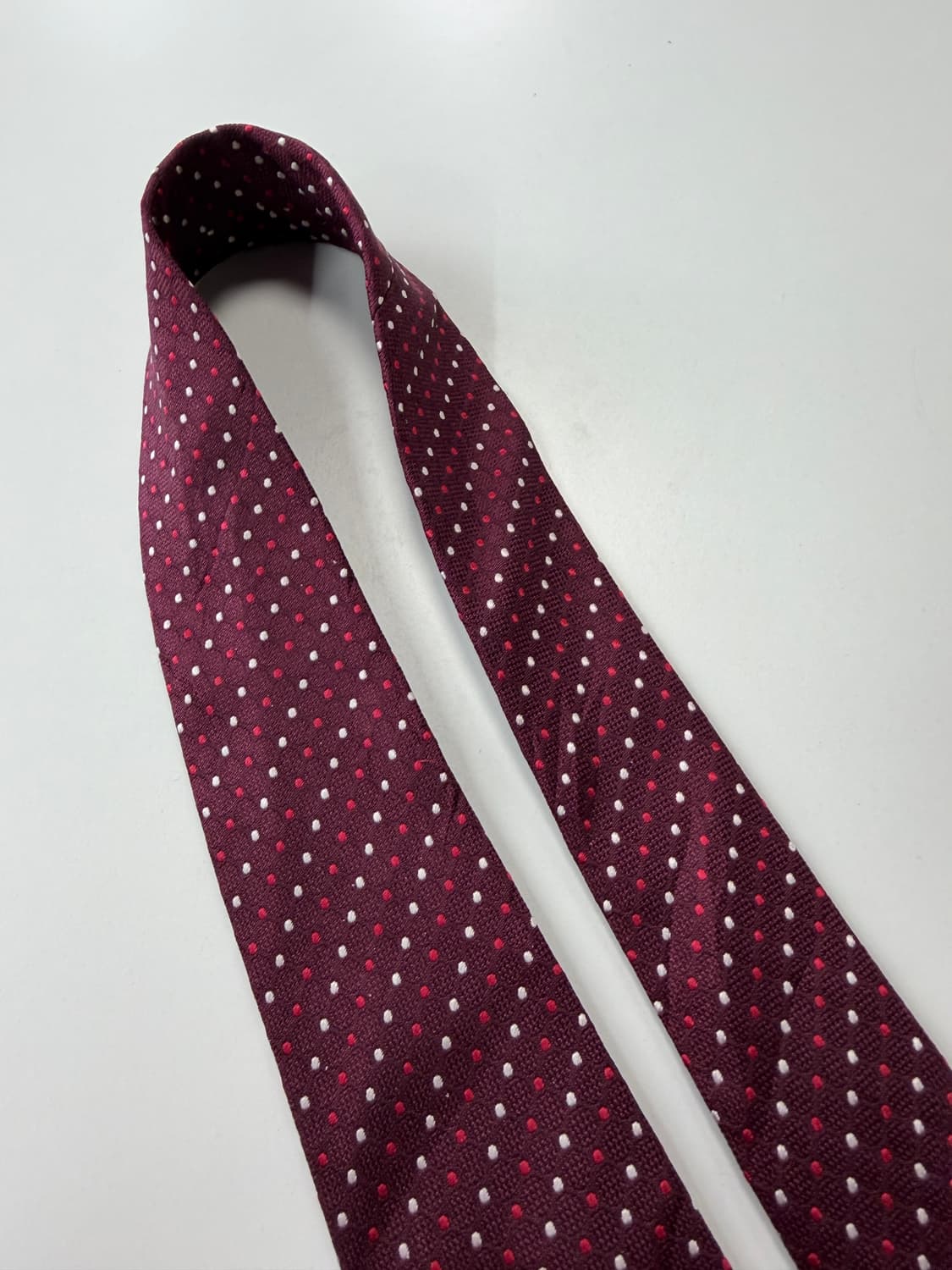 피에르가르뎅(Pierre cardin) 실크 넥타이 9cm 상품이미지7