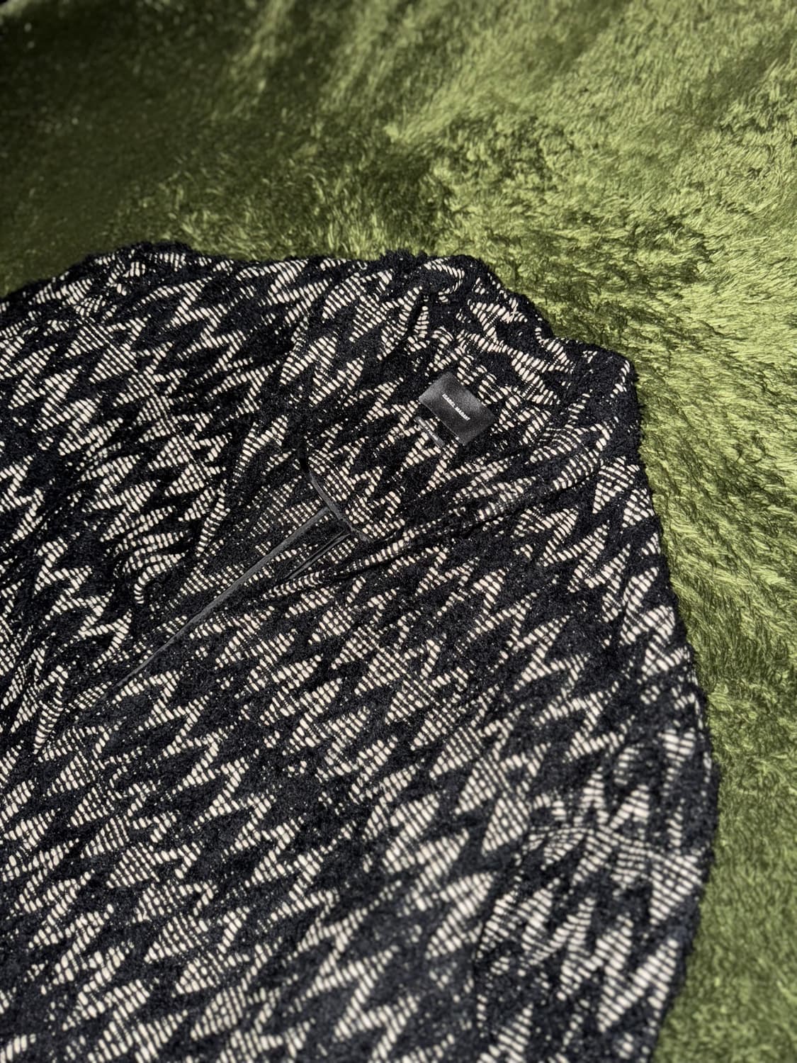 [40] Isabel Marant 이자벨마랑 원버튼 엘리스 자카드 코트 상품이미지2