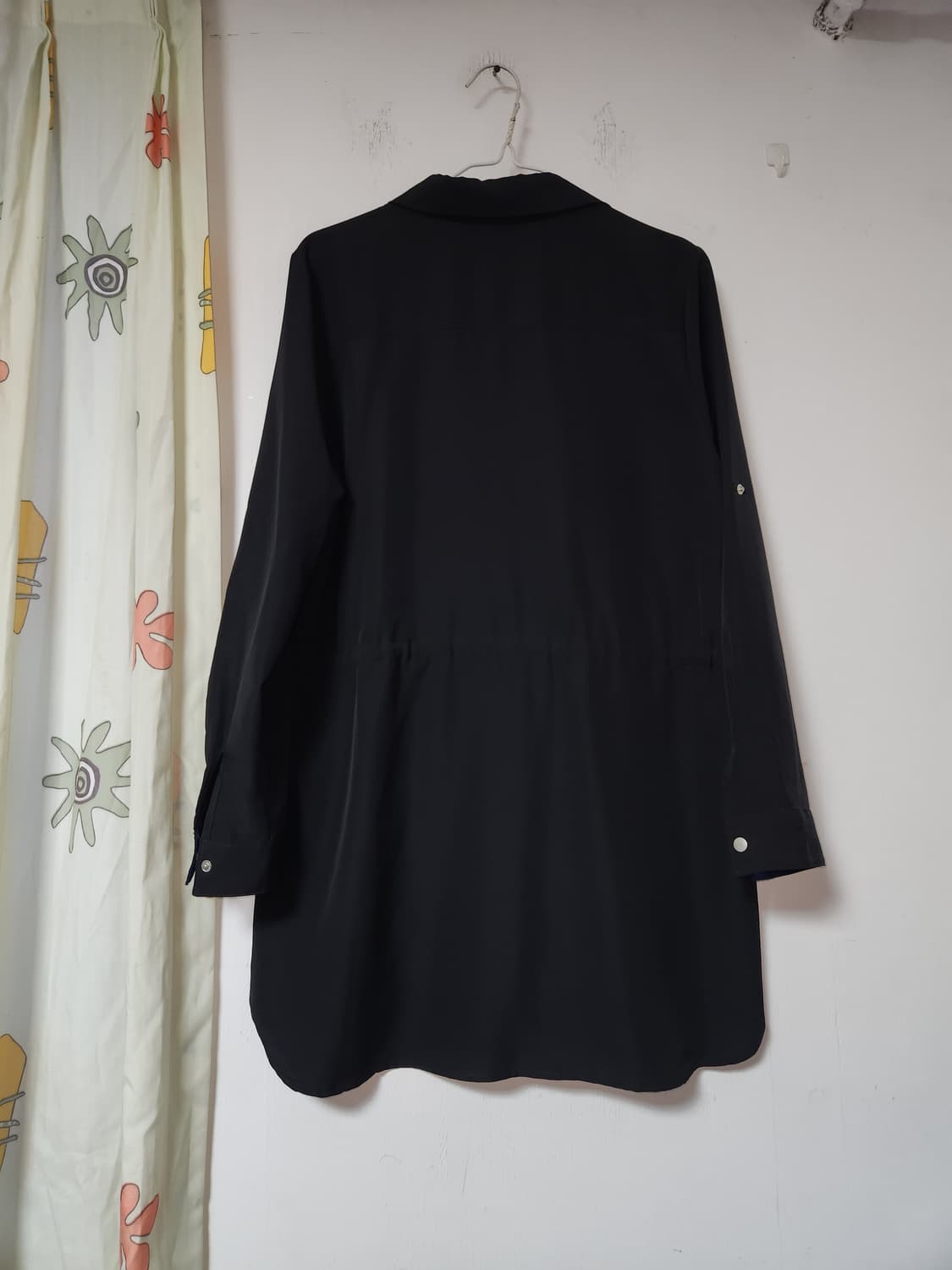 LOFT 여성 블랙 롱 셔츠 66 상품이미지2