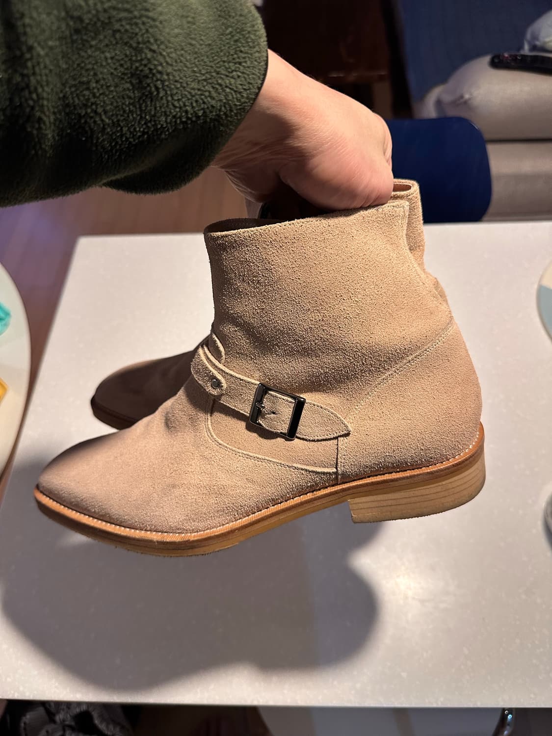 손신발 스웨이드 첼시부츠 280 상품이미지4