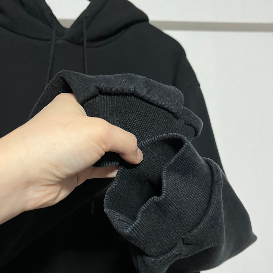 브라운브레스 블랙 후드티 L 상품이미지8