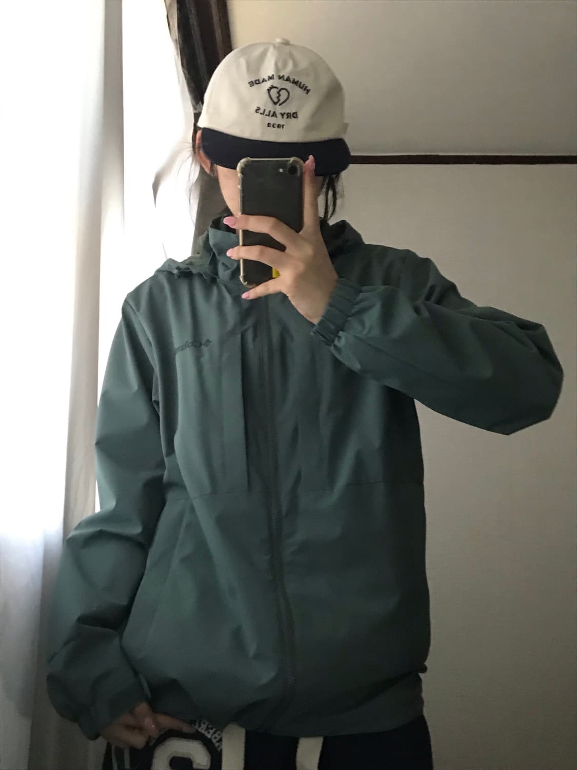 콜롬비아 민트그린 바람막이 상품이미지4