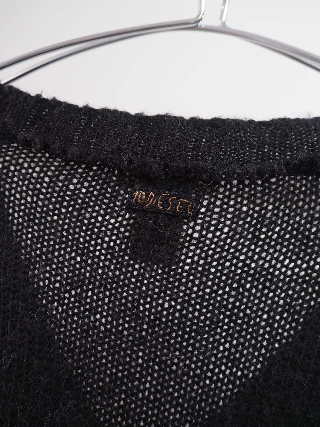 DIESEL mohalr blen knit  상품이미지5