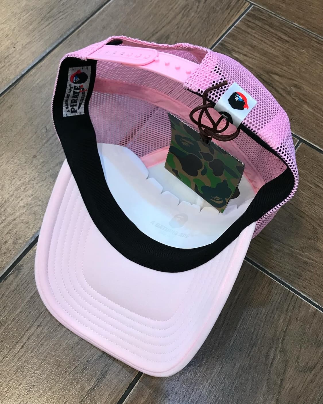 Pirate Bape Pink Mesh Cap 상품이미지9