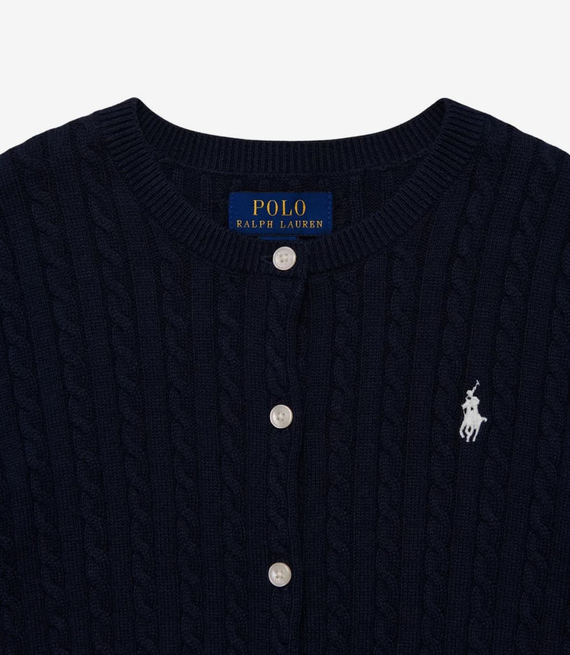 폴로 가디건 네이비 상품이미지3