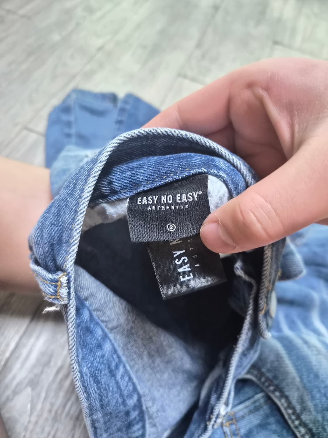 Easy no easy  버뮤다팬츠 딥블루 2사이즈 상품이미지3