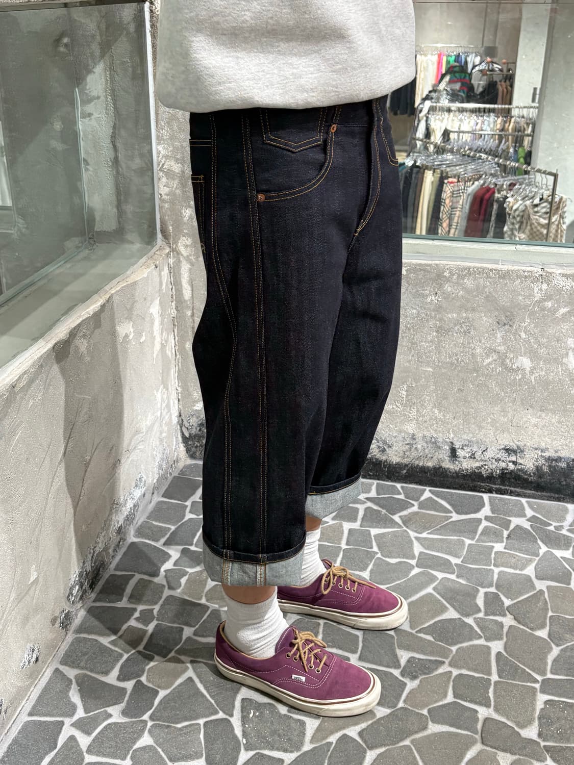 리바이스x준야 와타나베 사루엘 데님 팬츠 상품이미지4