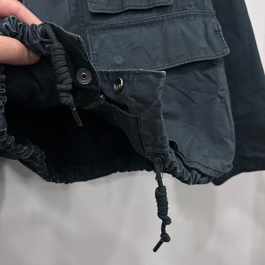 유니클로 빈티지워싱 코튼 스트링 워크자켓 상품이미지3