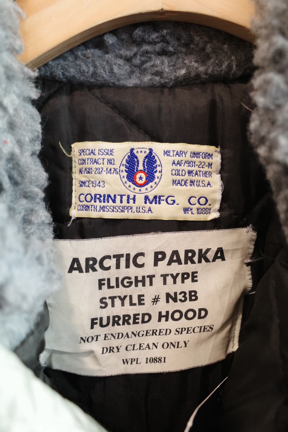 CORINTH MFG.CO 플라이트 아크틱 파카 (MADE IN USA) 상품이미지3