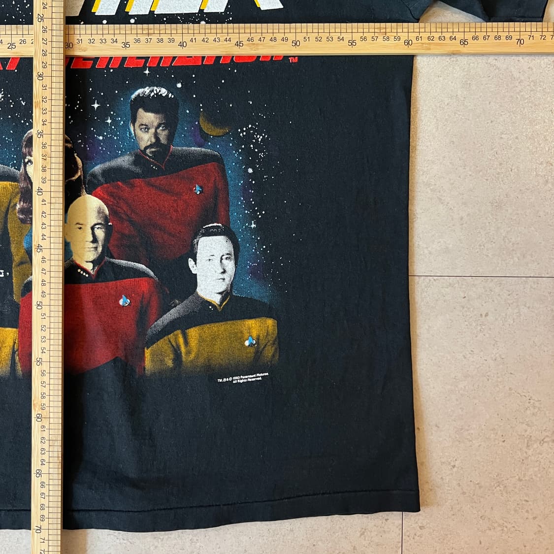 빈티지 90s Star Trek The Next Generation 티셔 상품이미지8