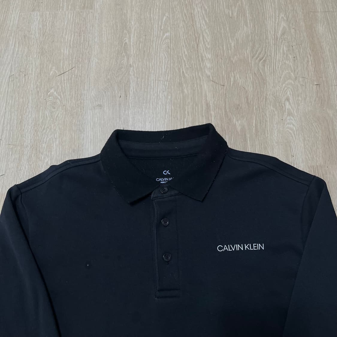 캘빈클라인 기모 긴팔 카라티 XL/105 상품이미지2