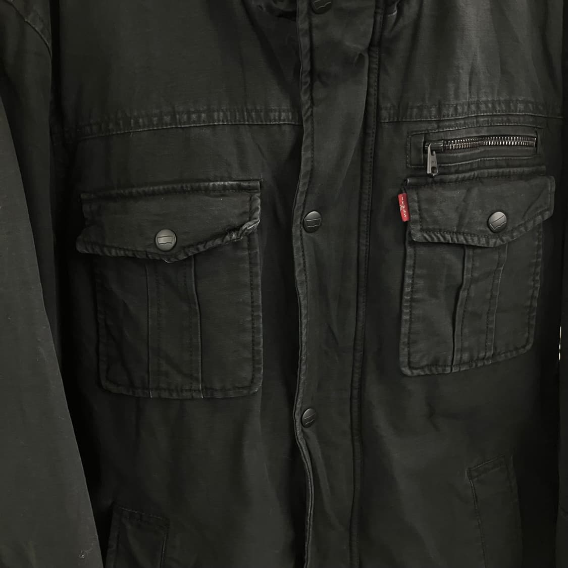 리바이스 블랙 포켓 필드 자켓 L 상품이미지4