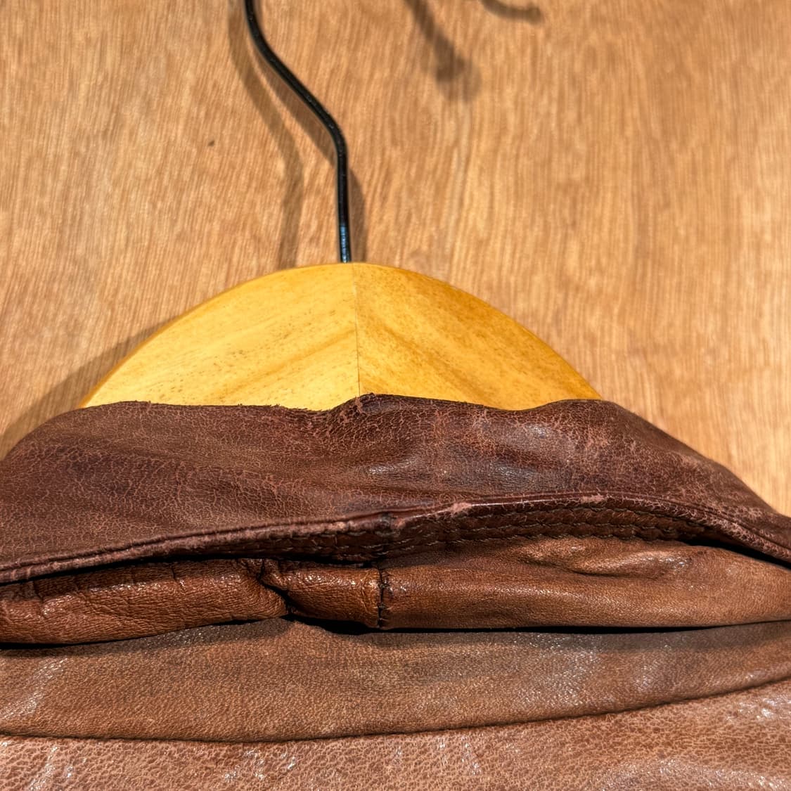 리바이스 90s 웨스턴웨어 카우레더 트러커 자켓 XL 소가죽 상품이미지10