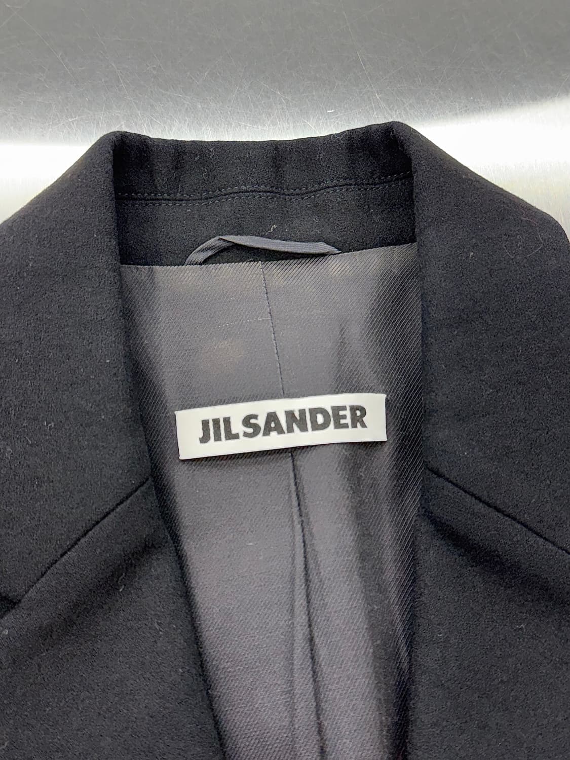 질샌더 블랙 먼스 테일러드 슬릿 1b 블레이저 자켓 상품이미지7