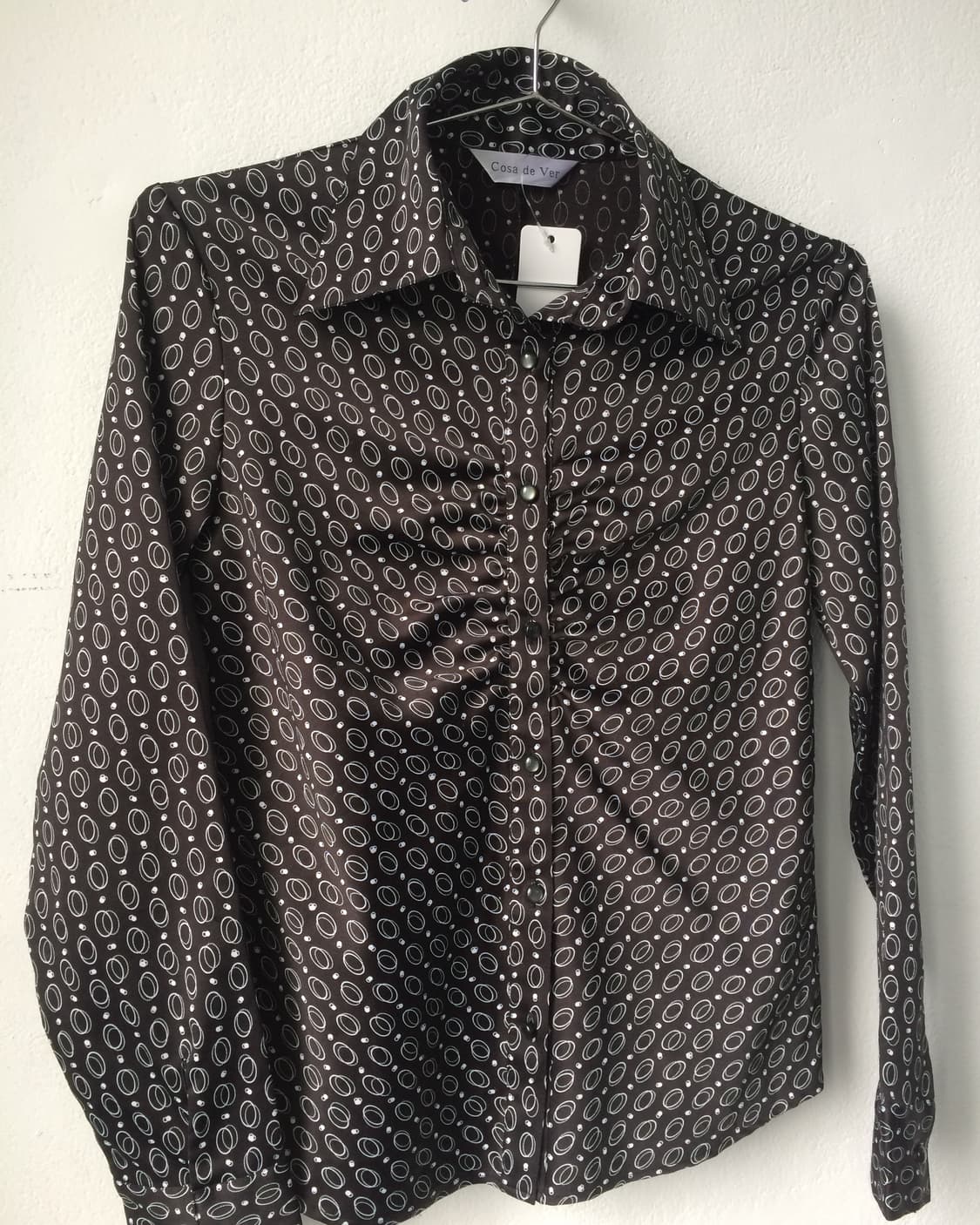 Pattern shirring shirt 상품이미지4