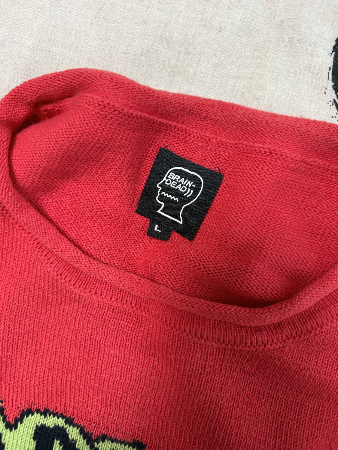 [L] 브레인데드 니트 상품이미지3