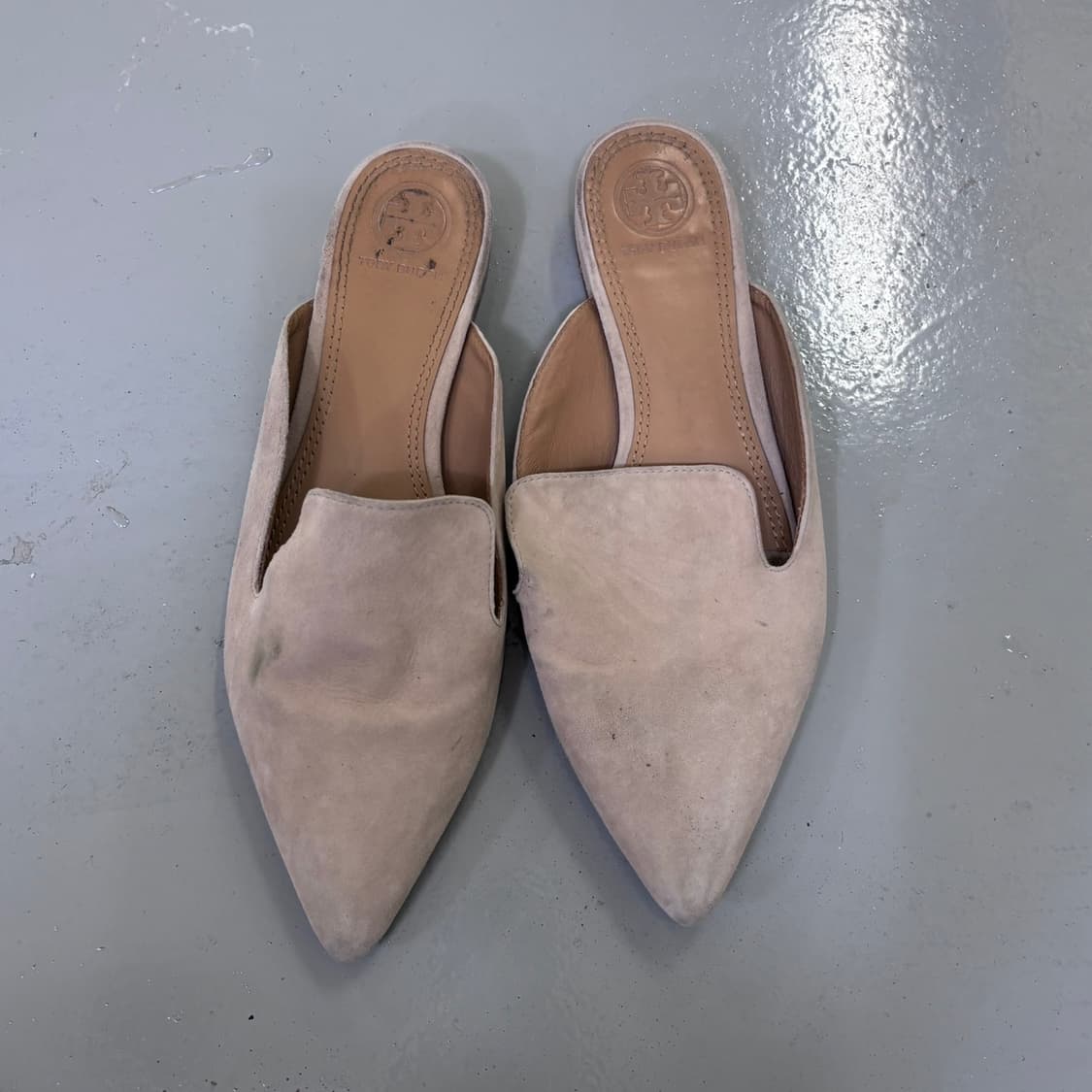 6 1/2 토리버치 스웨이드 뮬 0310E 상품이미지3