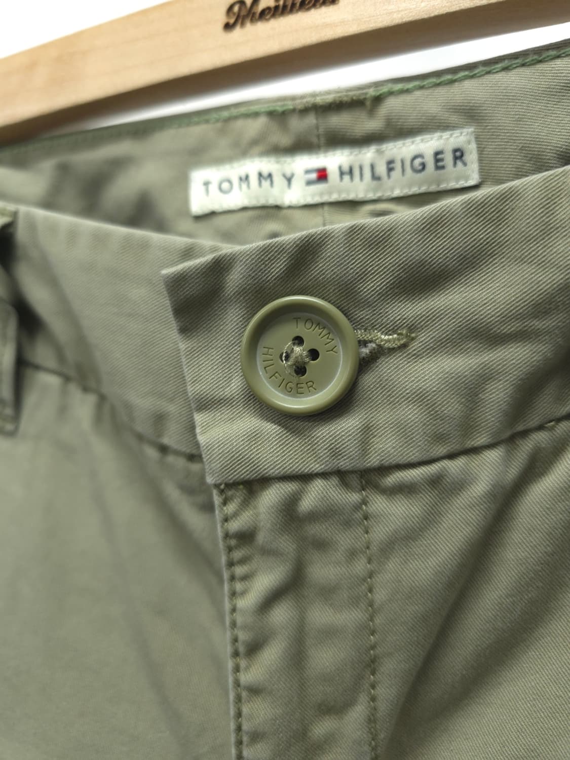 타미힐피거 남성 와이드 코튼 팬츠 (30~31) 상품이미지5