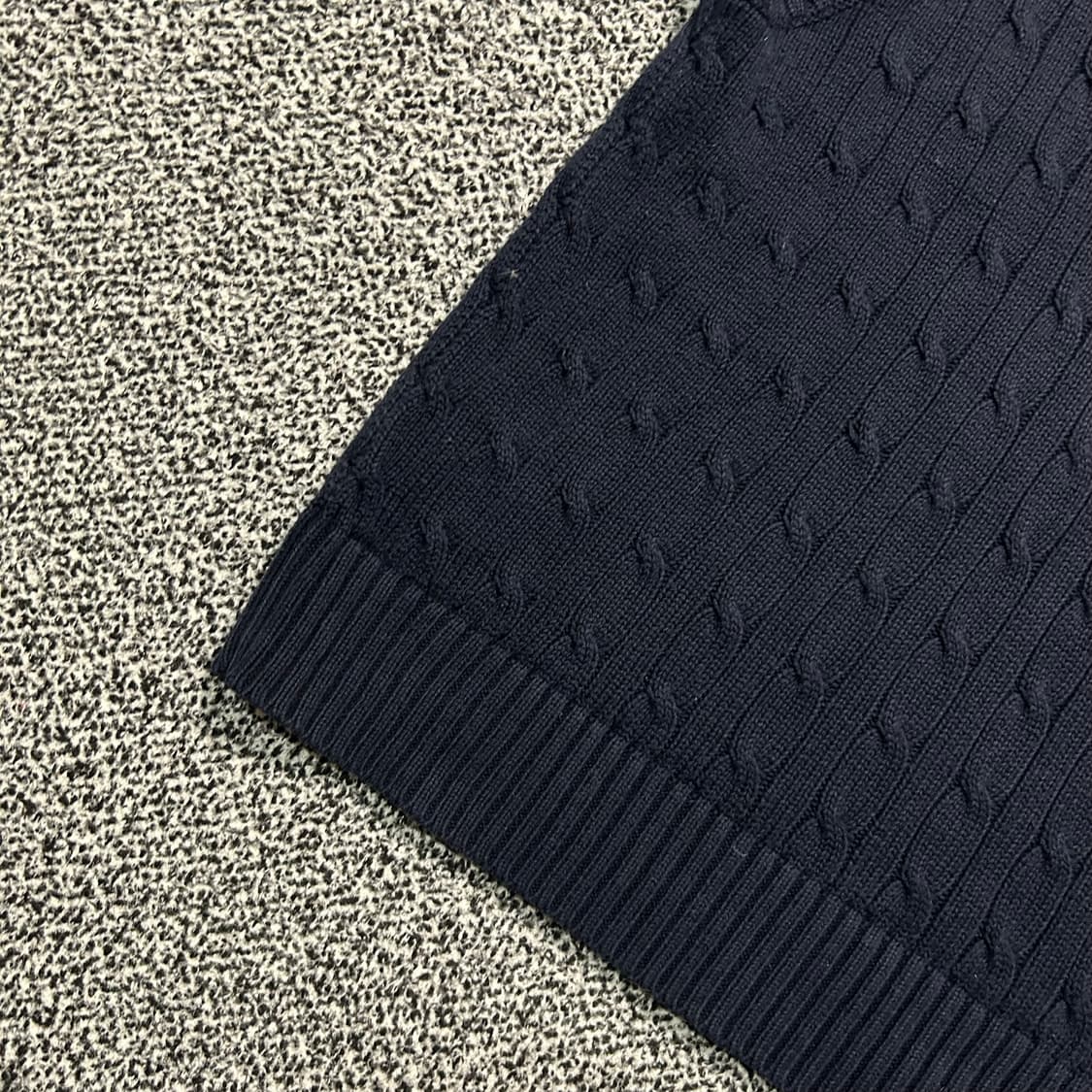 폴로 랄프로렌 네이비 니트 베스트 상품이미지3