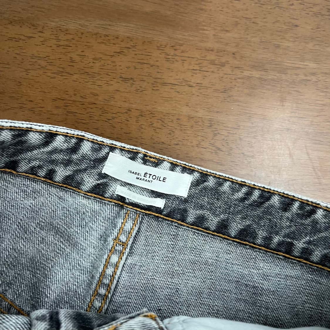 이자벨마랑 흑청 데님 팬츠 34 상품이미지5
