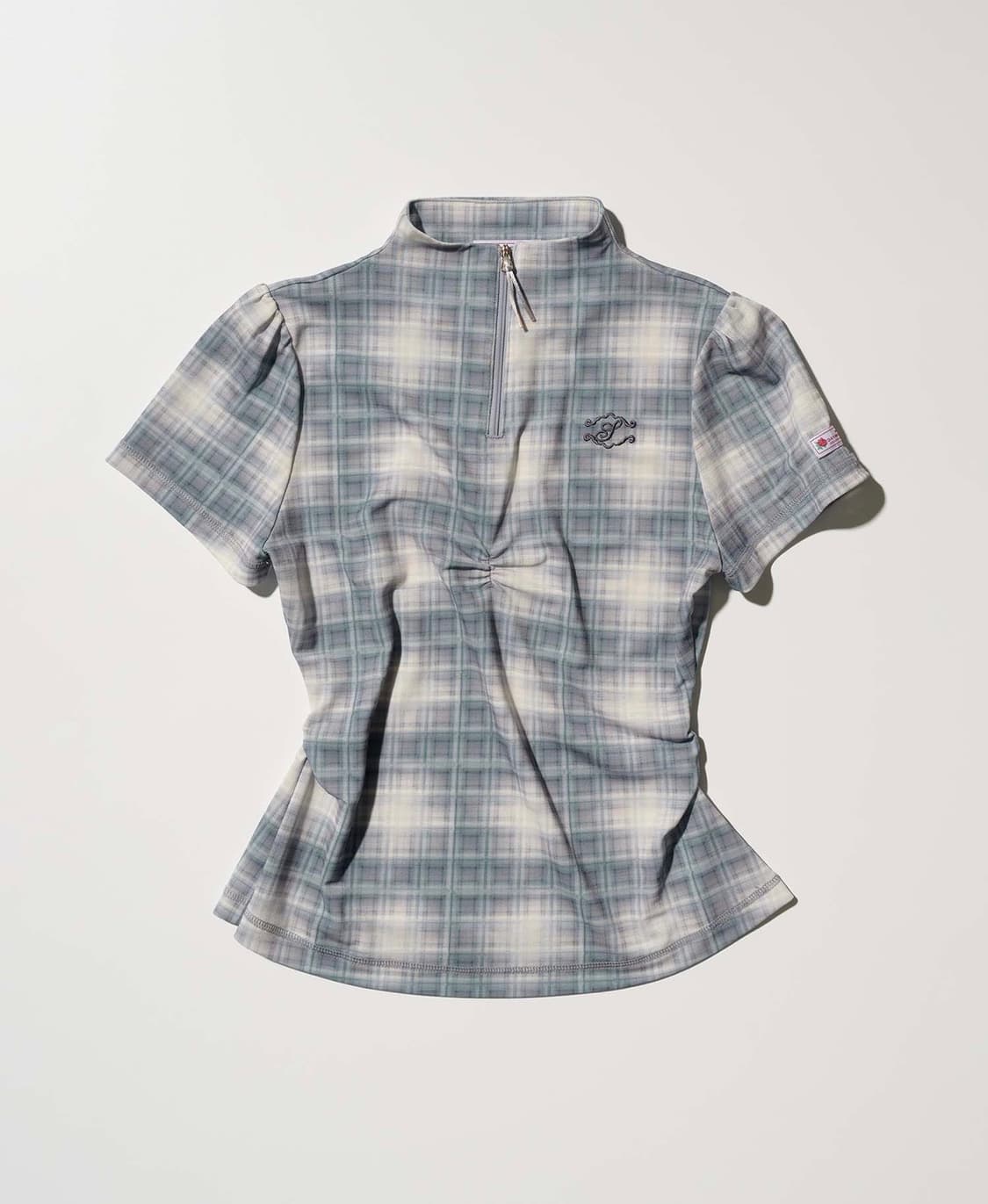 스컬프터 긱 하프 집업 블루 그레이 (M) 상품이미지5