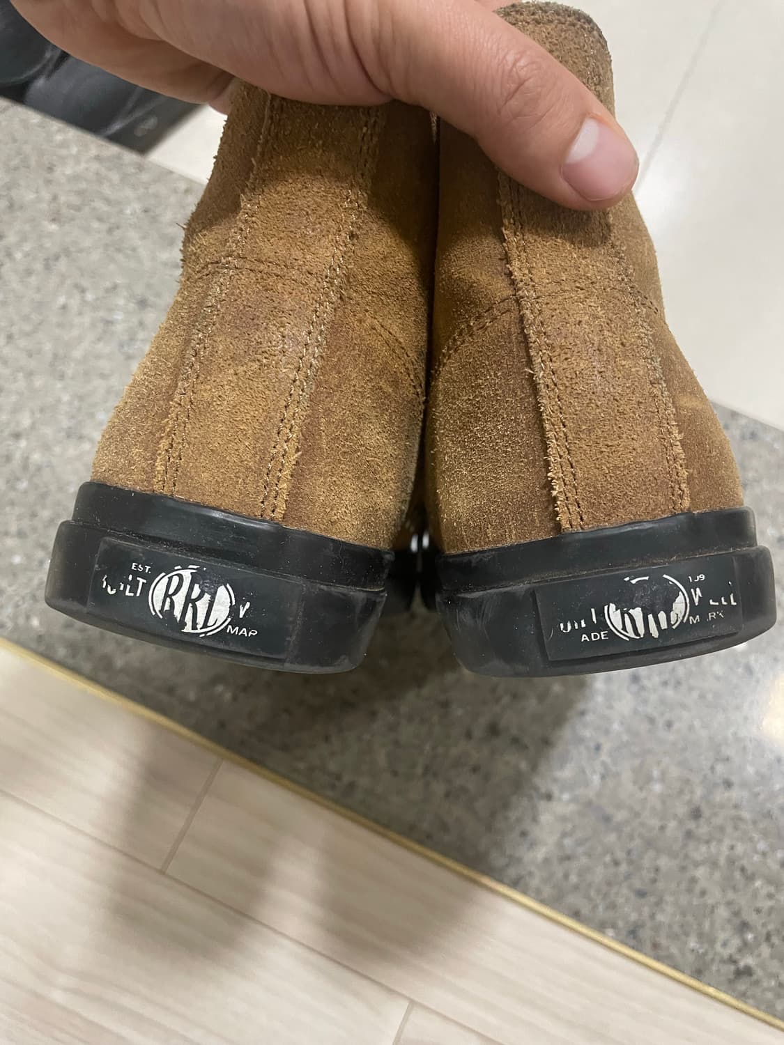 RRL 스웨이드 메이포트 스니커즈(9) 상품이미지5