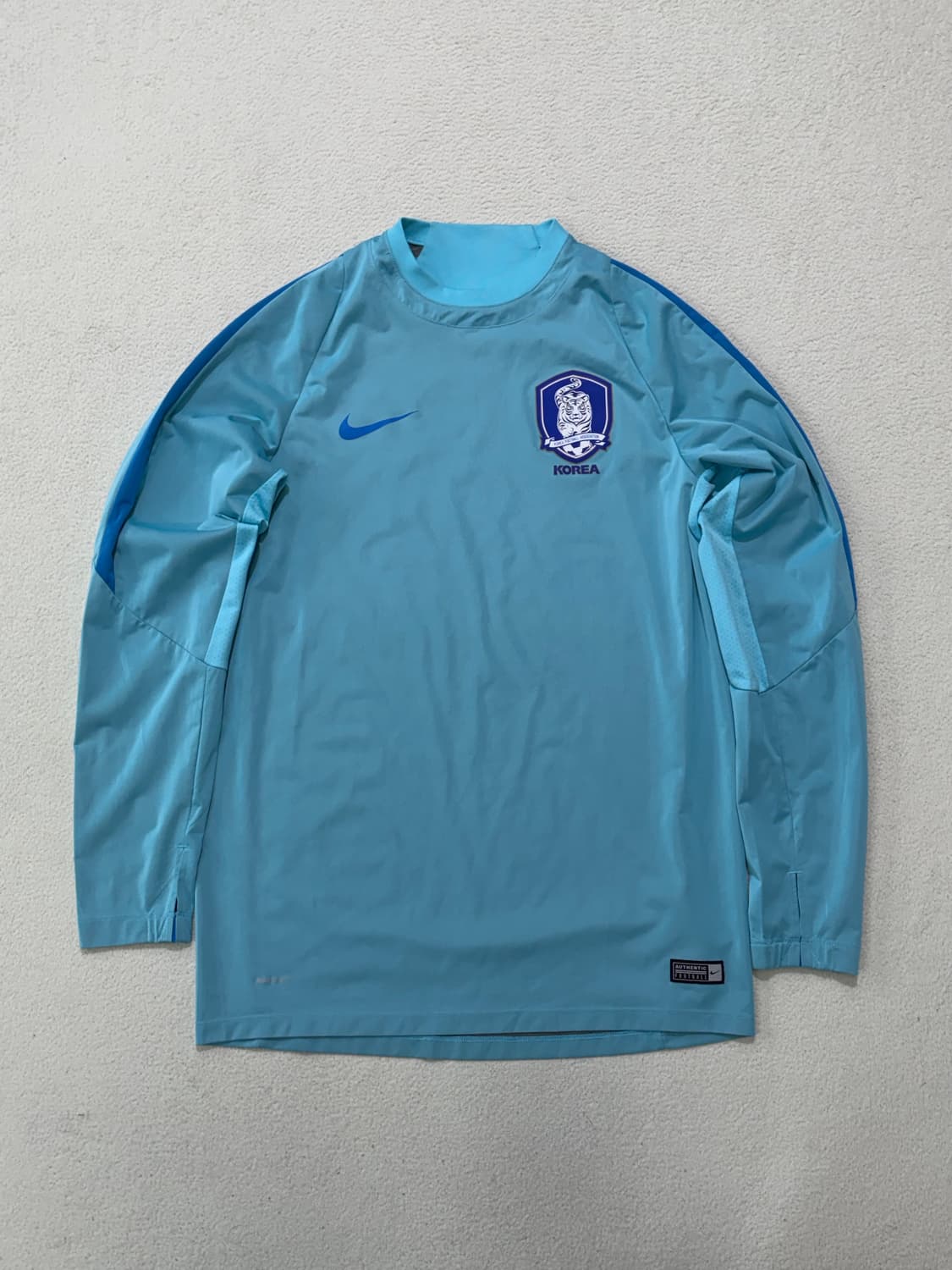 나이키 대한민국 축구 유니폼 지급용 트레이닝 쉴드탑 쉘탑 져지 긴팔 95 상품이미지1