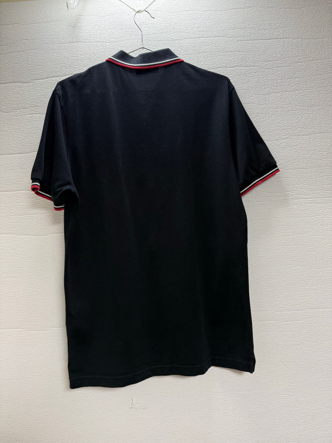 프라다 블랙 PK 반팔 티셔츠 상품이미지4