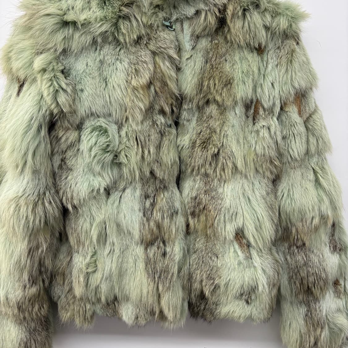 천연 여우털 숏 자켓 여/M 상품이미지2