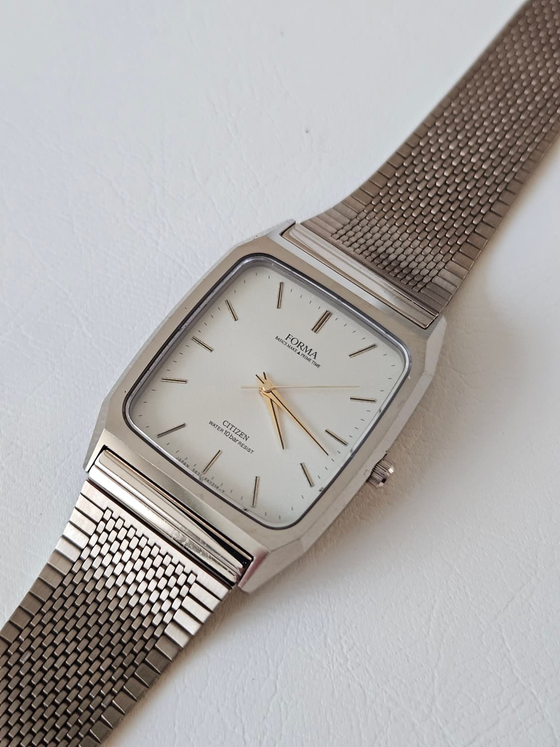 빈티지 시티즌 포르마 사각 메탈시계 상품이미지1