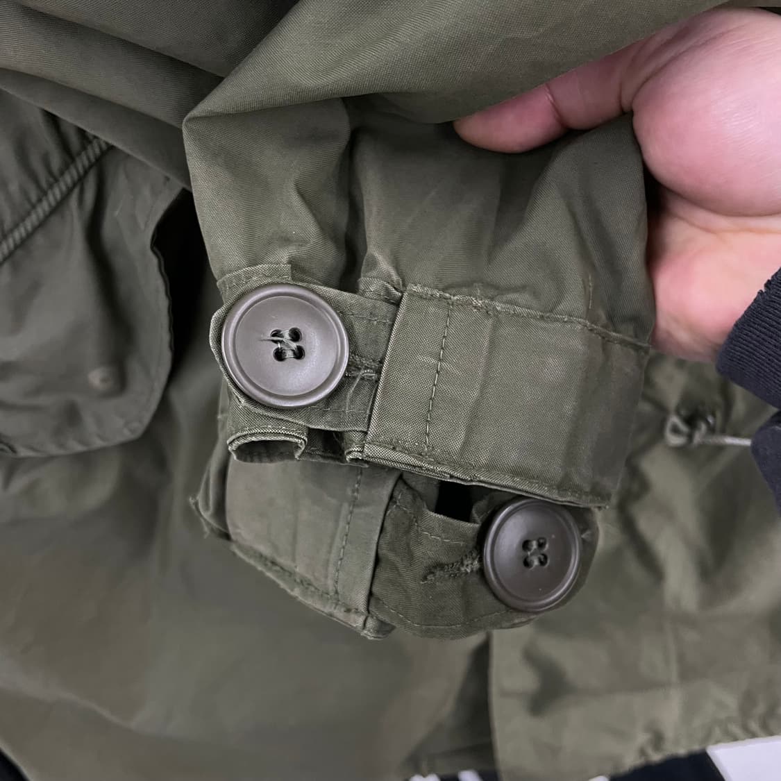 80s OG M65 오리지널 피쉬테일 so-sew 미군 개파카 상품이미지5