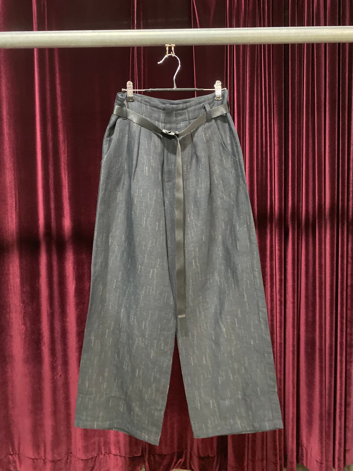vintage IO wide belted pants 상품이미지1