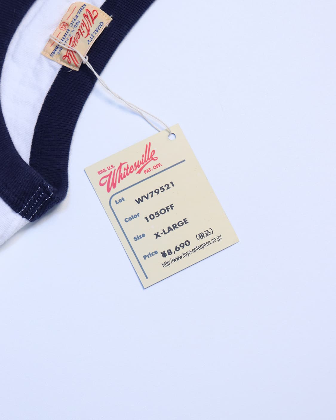 화이츠빌 (Whiteville) WHY ME LORD 링거 티셔츠 상품이미지5