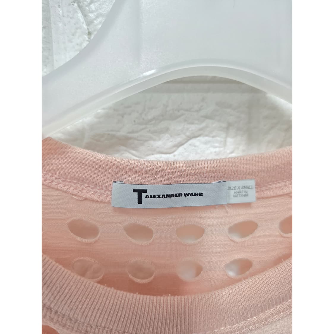 알렉산더왕 펀칭 반팔 블라우스 S 상품이미지2