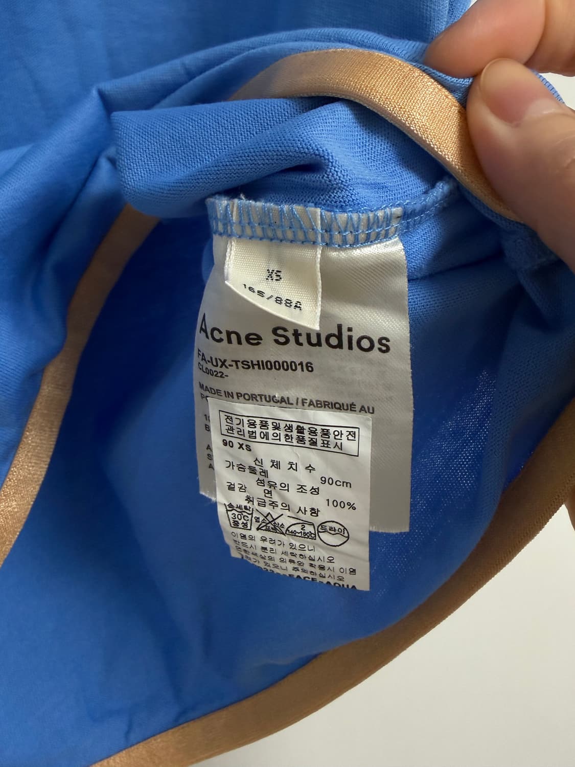 아크네 스튜디오  반팔 남성용 xs 상품이미지4