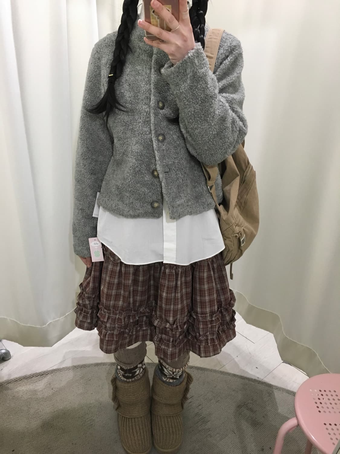 데일리 모리 플리스 자켓 상품이미지1