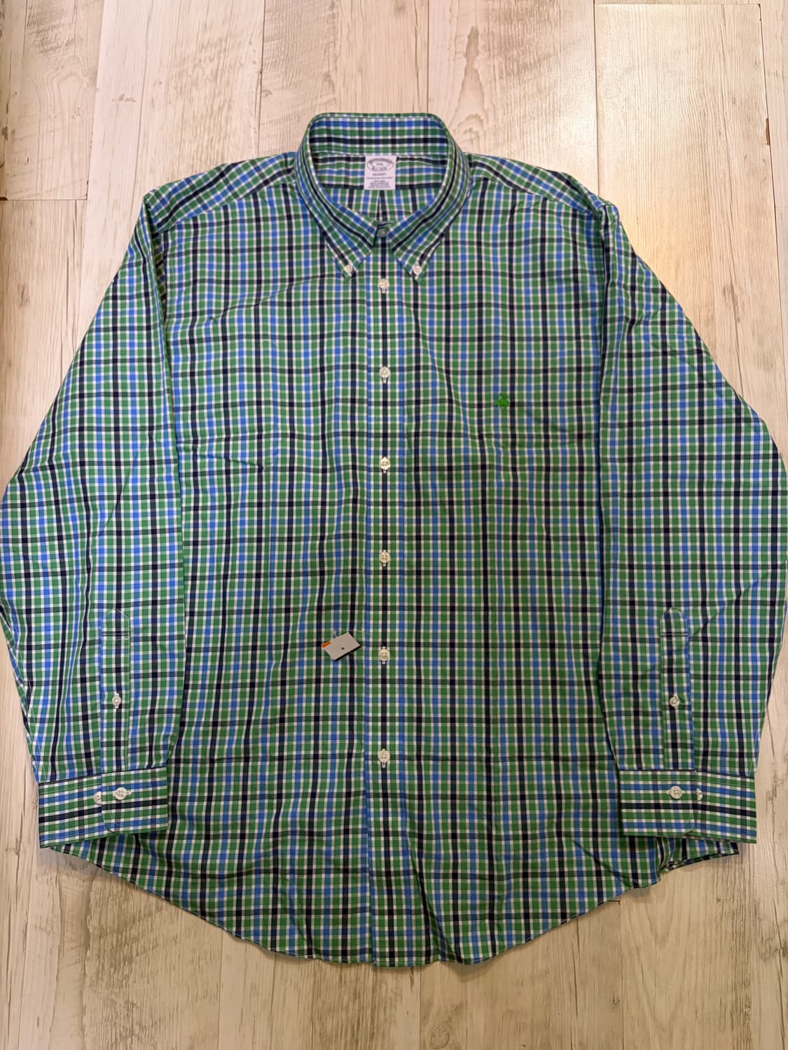 [XXL] 브룩스 브라더스 체크 셔츠 새상품 상품이미지3