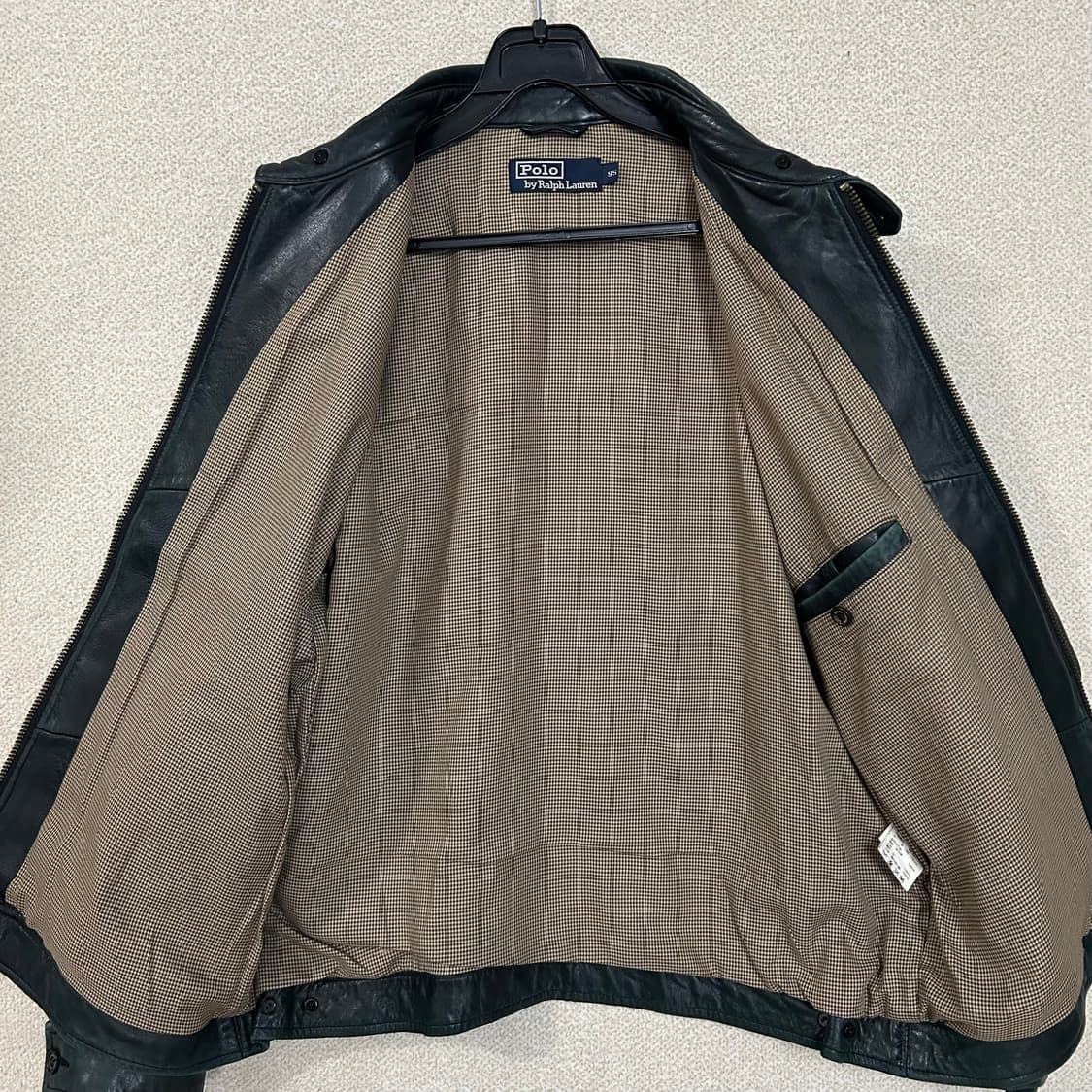  (L) 90s 폴로랄프로렌 맥스웰 램스킨 래더 자켓 상품이미지6