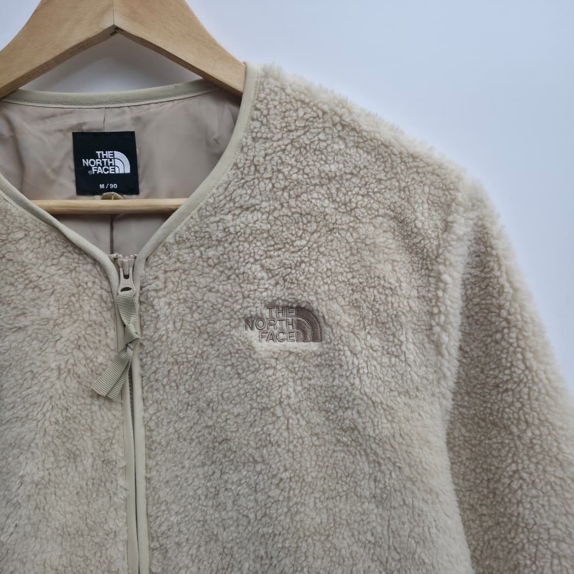 [M] 노스페이스 뽀글이 베이지 플리스 상품이미지4