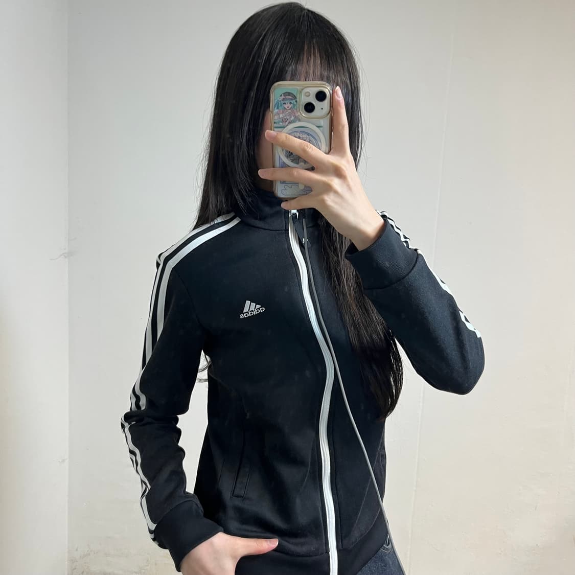 Adidas Black Track Jacket 상품이미지2
