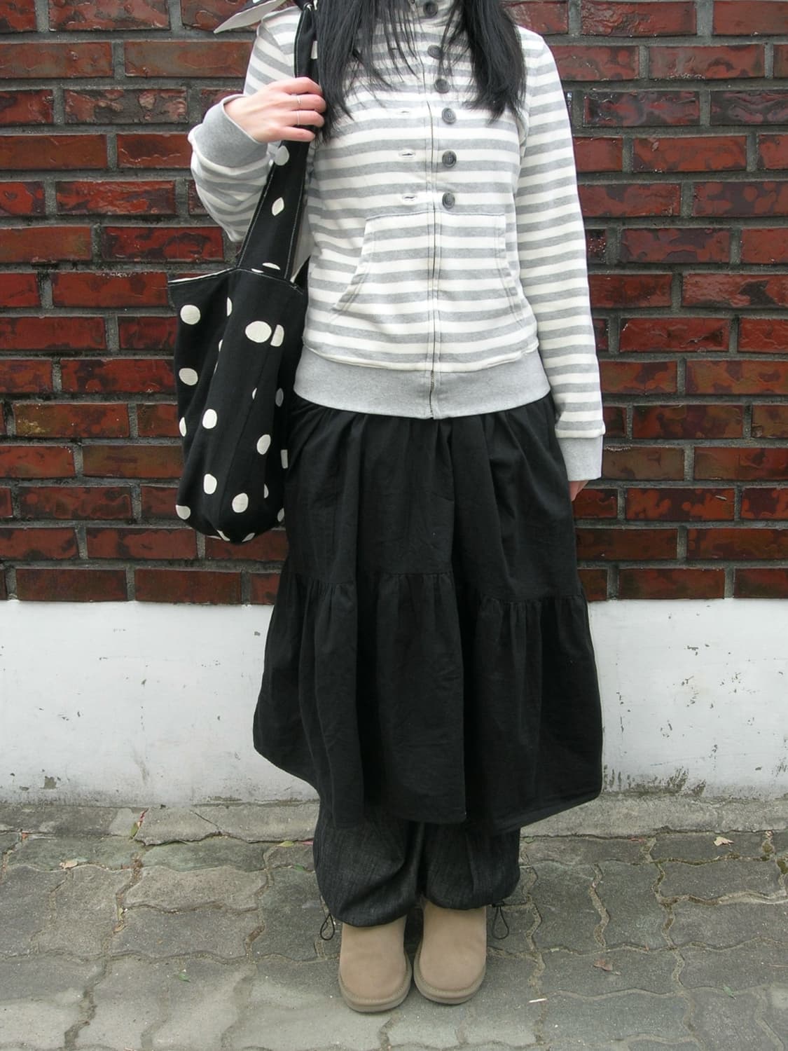 스템프 도트 백 상품이미지6