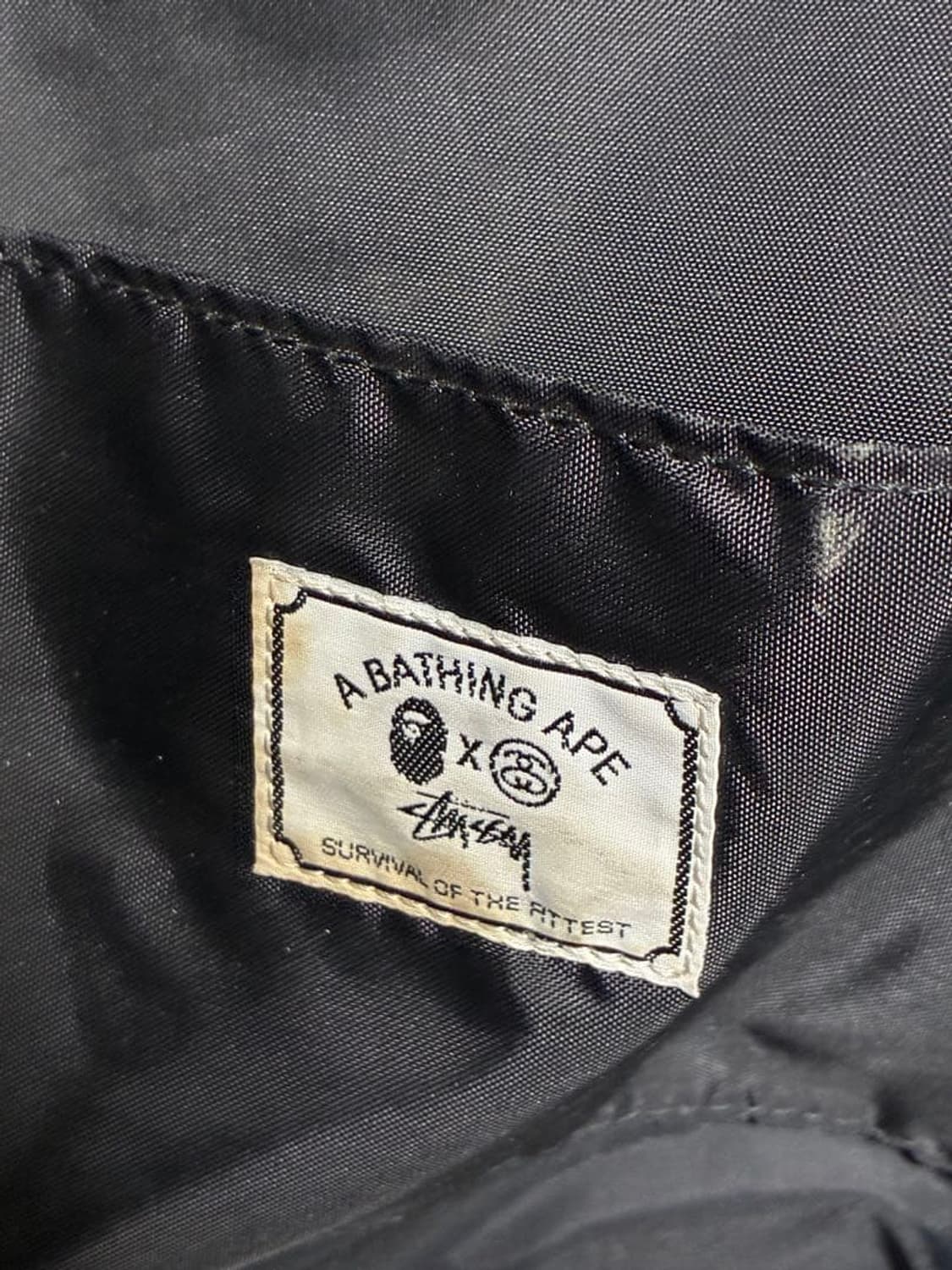 베이프 x 스투시 협업 30주년 기념 카모 백팩 상품이미지7