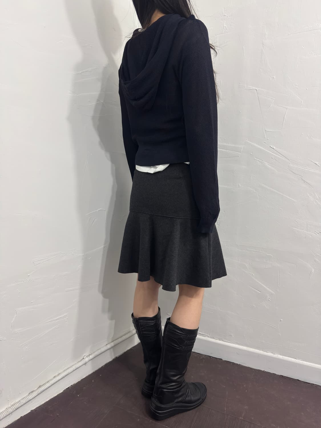 frill detail hood zipup 상품이미지4