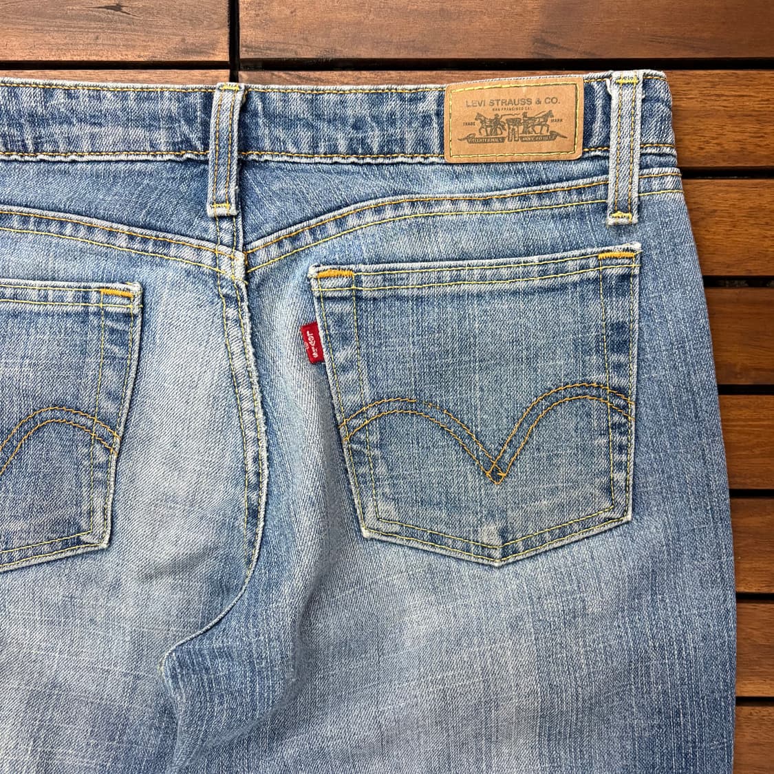 (32) 00s 리바이스 503 레이디 데님 팬츠 상품이미지4