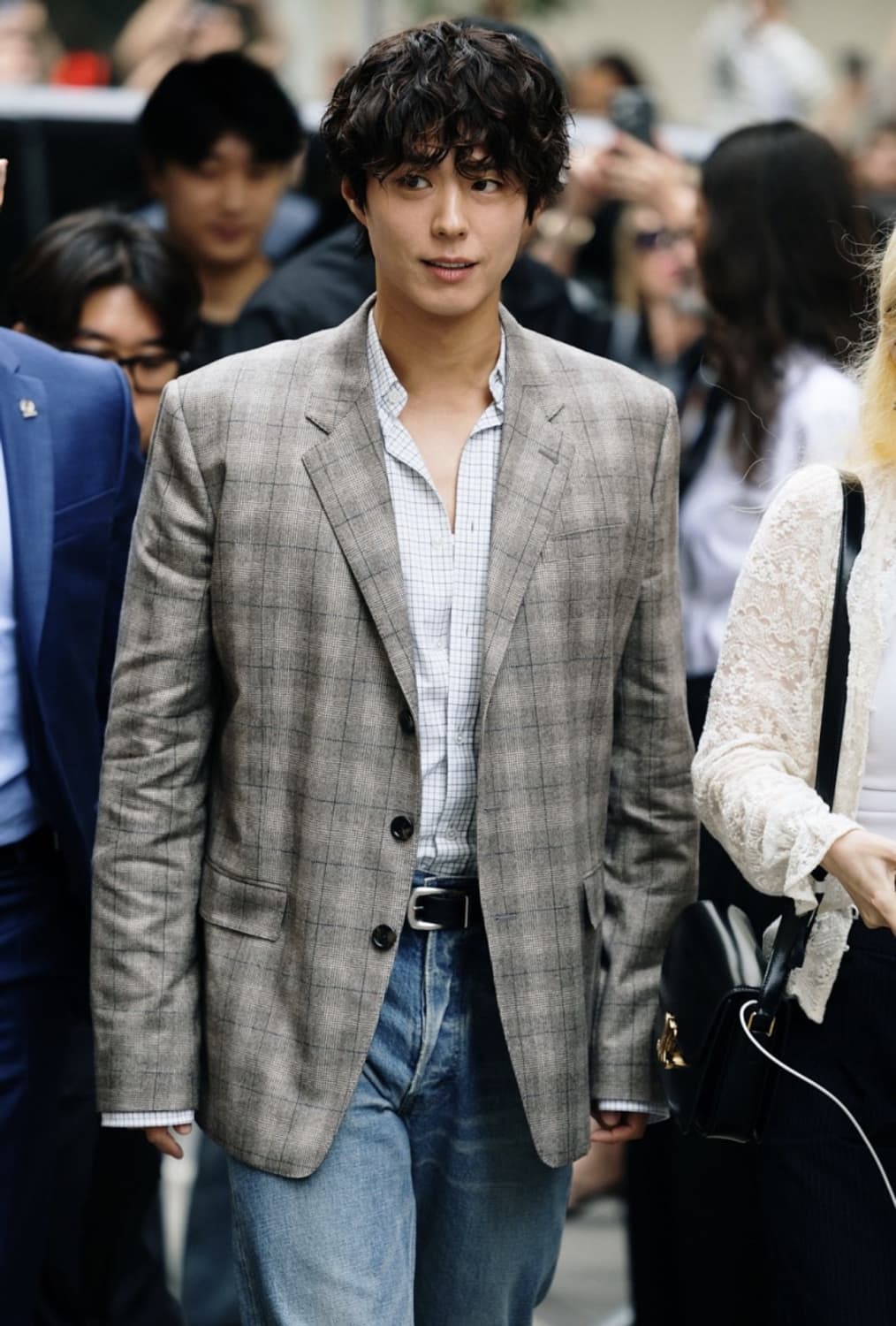 [박보검님 착용] 셀린느 25AW 프린스오브웨일즈 체크 자켓 상품이미지6