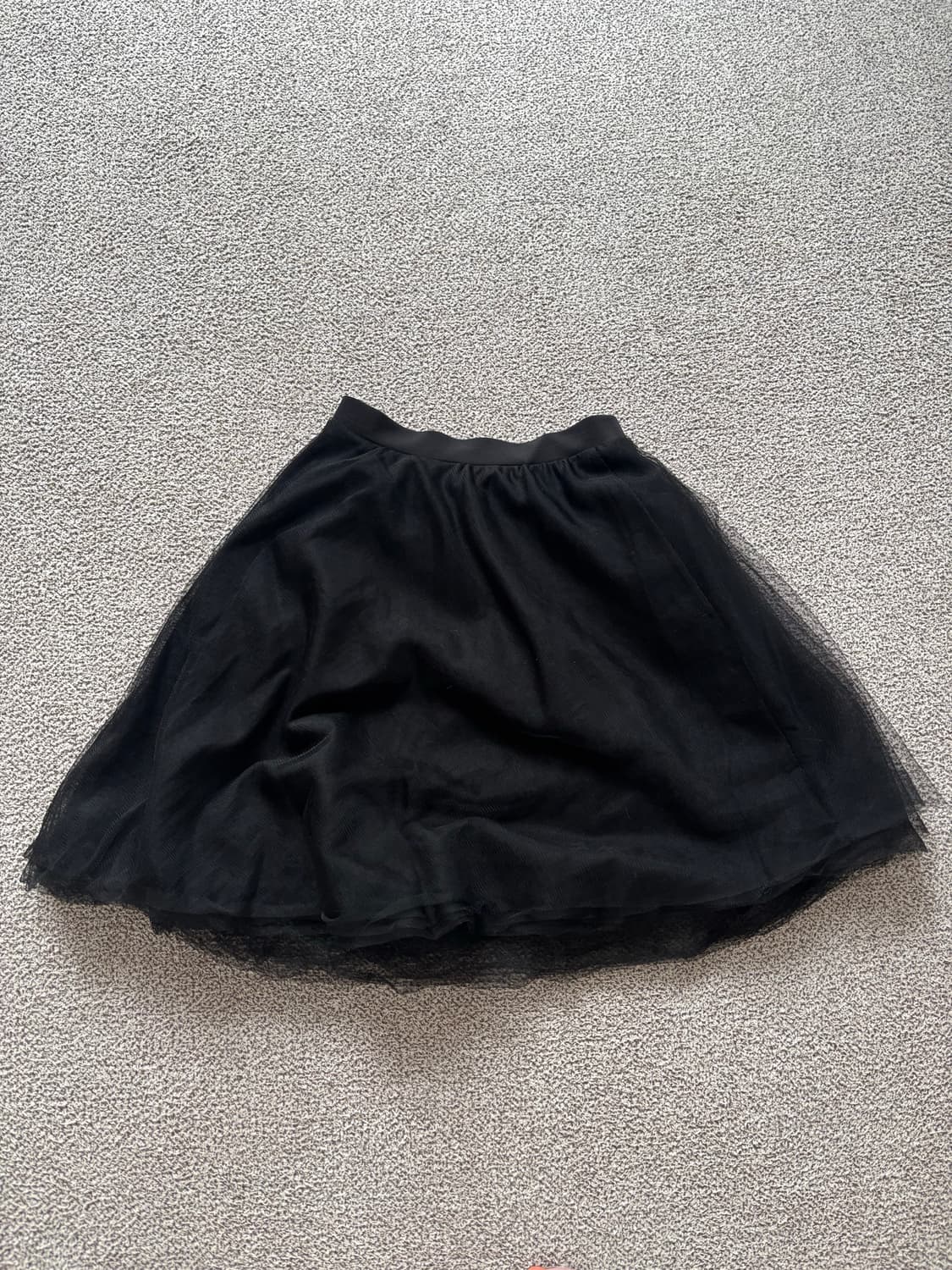 블랙 샤 스커트 상품이미지1