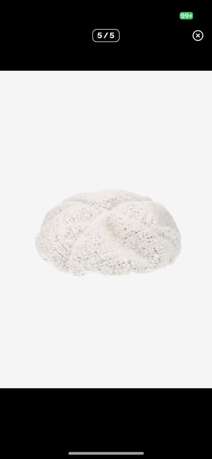 Gorrogorra cloud cap wool white 상품이미지8